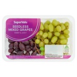SuperValu Large Mixed Grapes (650 g)